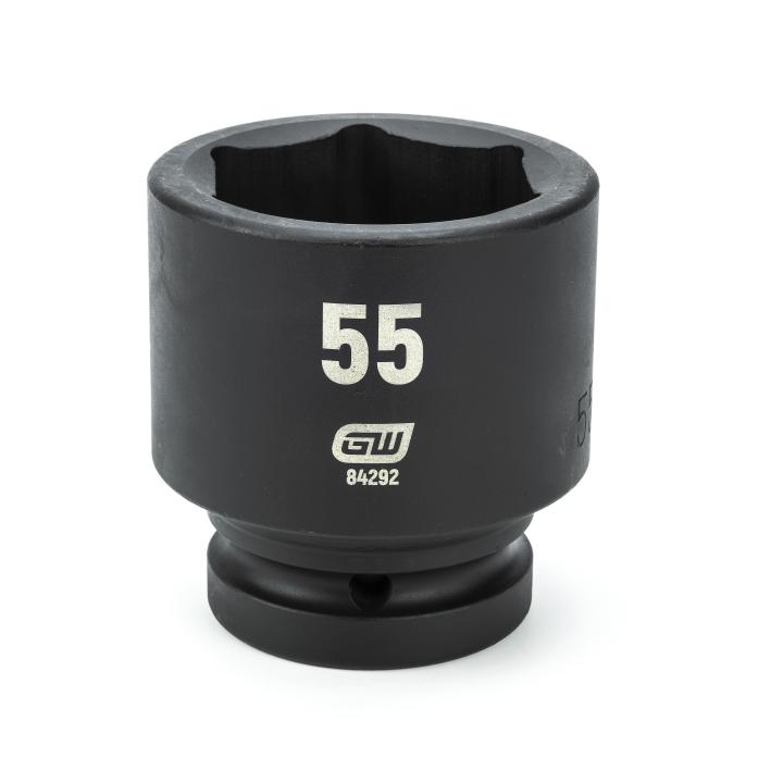 1" Drive 6 Point Standard Impact Metric Socket 65mm