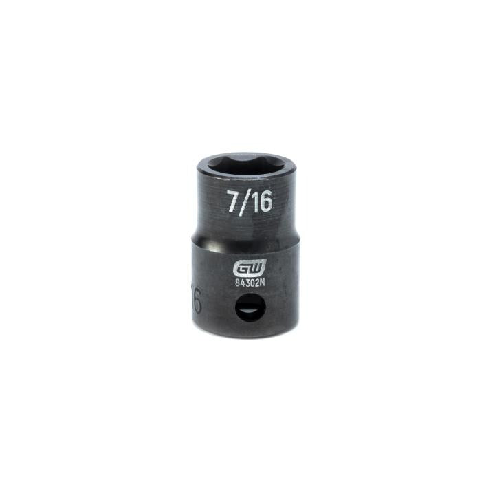 3/8" Drive 6 Point Standard Impact SAE Socket 7/16"