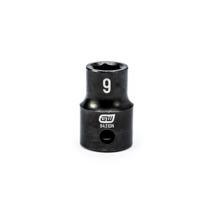 3/8" Drive 6 Point Standard Impact Metric Socket 9mm