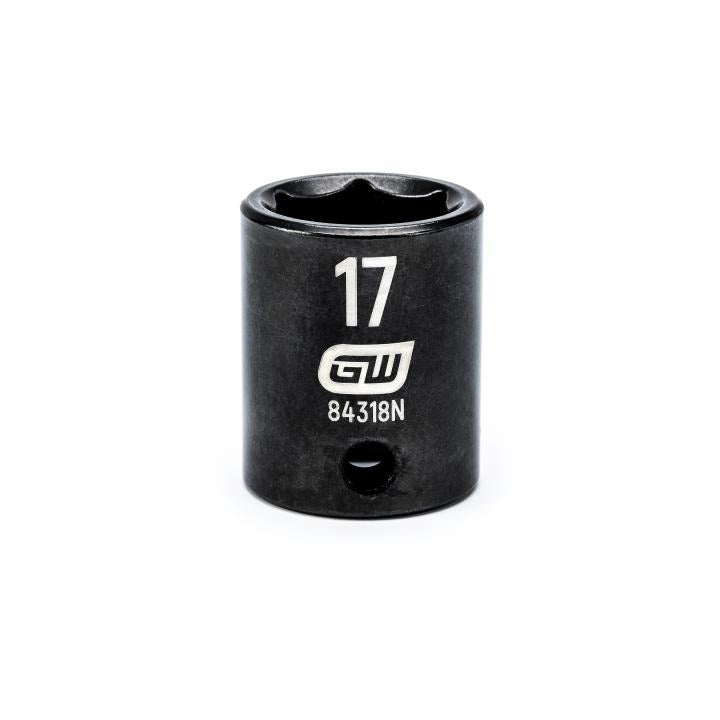 3/8" Drive 6 Point Standard Impact Metric Socket 17mm
