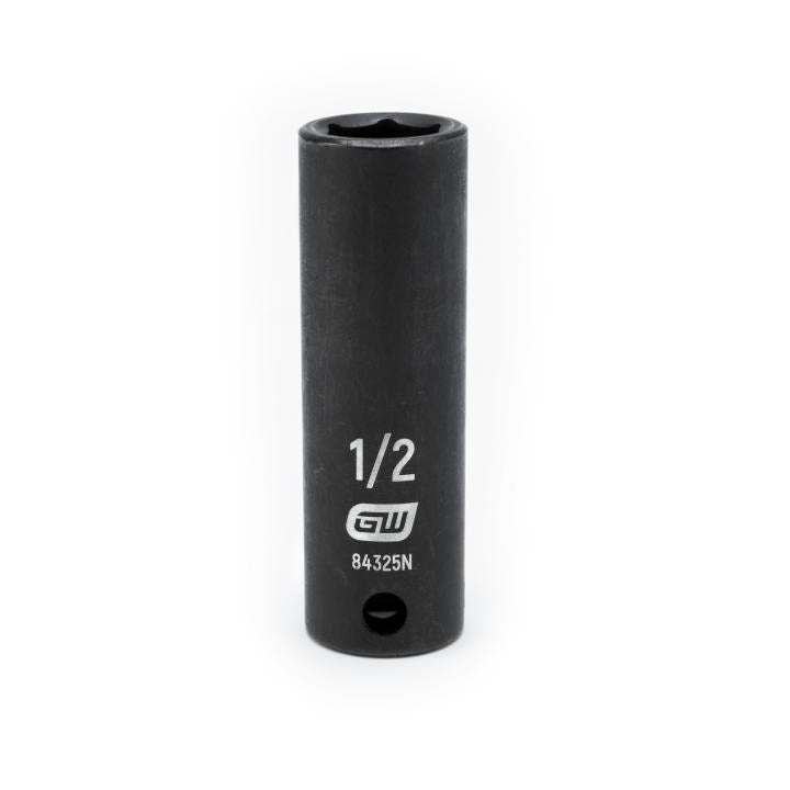 3/8" Drive 6 Point Deep Impact SAE Socket 1/2"