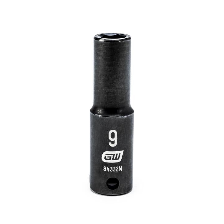 3/8" Drive 6 Point Deep Impact Metric Socket 9mm