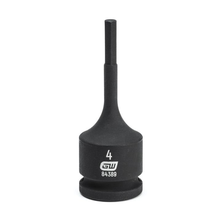 3/8" Drive Hex Bit Impact Metric Socket 4mm