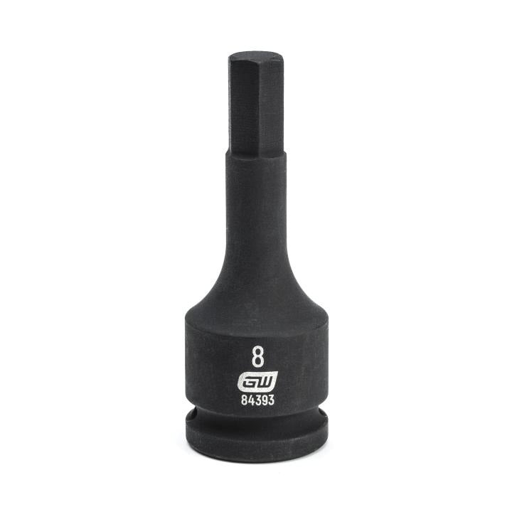 3/8" Drive Hex Bit Impact Metric Socket 8mm