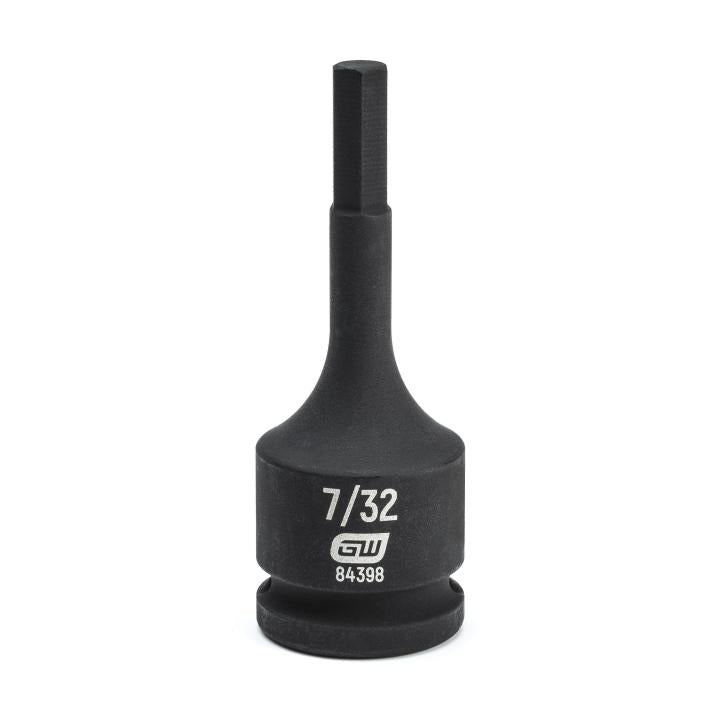 3/8" Drive Hex Bit Impact SAE Socket 7/32"
