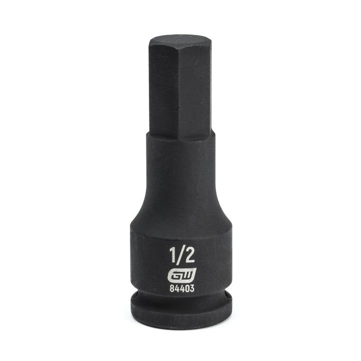 3/8" Drive Hex Bit Impact SAE Socket 1/2"