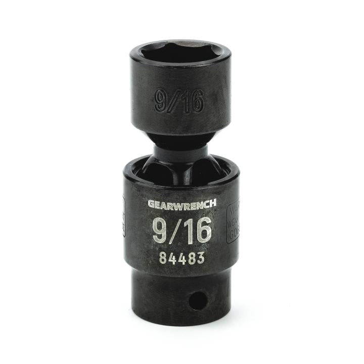3/8" Drive 6 Point Standard X-Core™ Pinless Impact Universal SAE Socket 9/16"