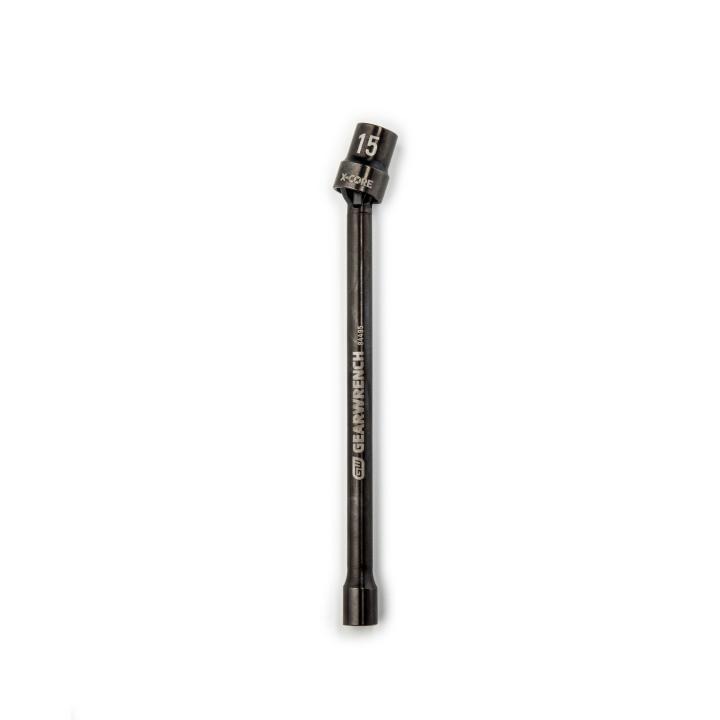 3/8" Drive 6 Point X-Core™ Pinless Universal Impact Metric Extension Socket 15mm