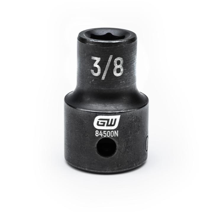 1/2" Drive 6 Point Standard Impact SAE Socket 3/8"
