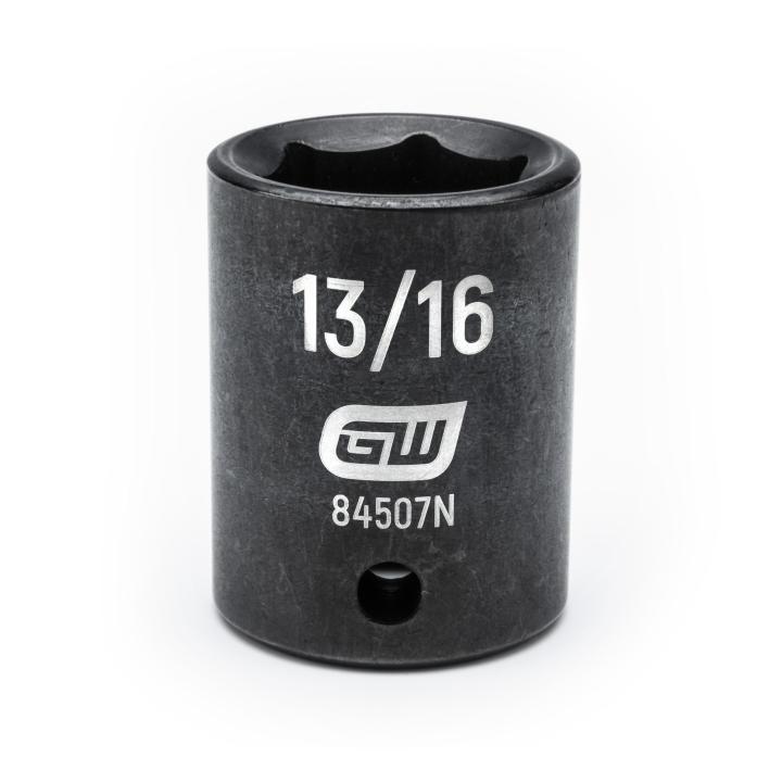1/2" Drive 6 Point Standard Impact SAE Socket 13/16"