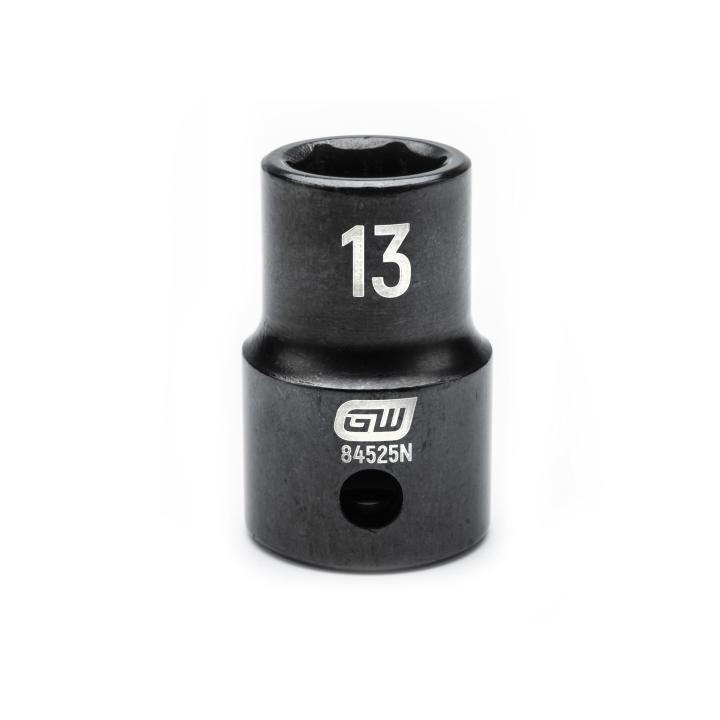 1/2" Drive 6 Point Standard Impact Metric Socket 13mm