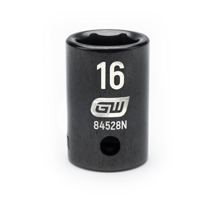 1/2" Drive 6 Point Standard Impact Metric Socket 16mm