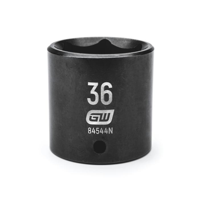 1/2" Drive 6 Point Standard Impact Metric Socket 36mm