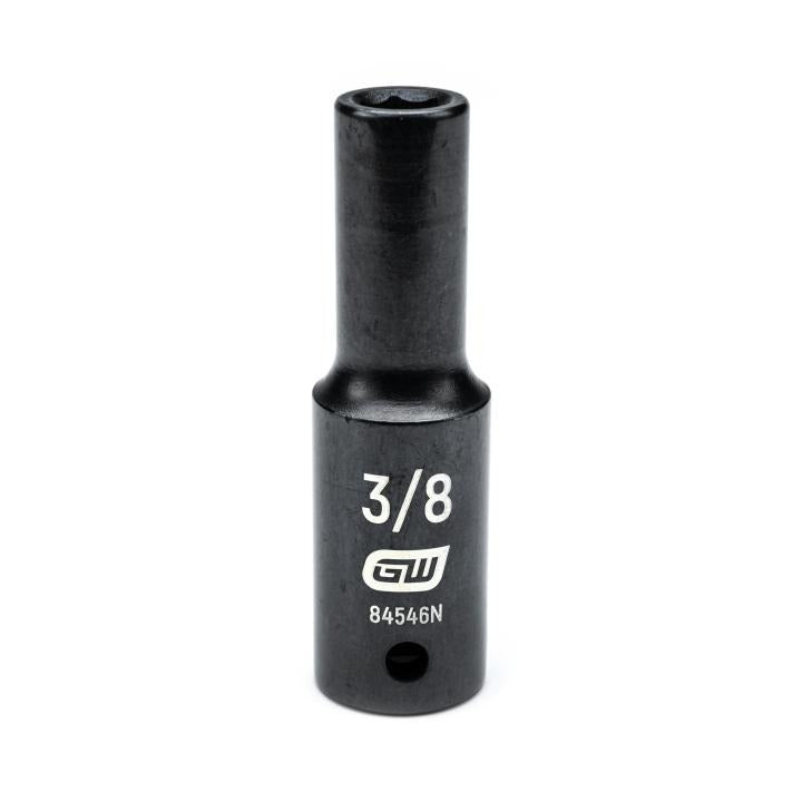 1/2" Drive 6 Point Deep Impact SAE Socket 3/8"