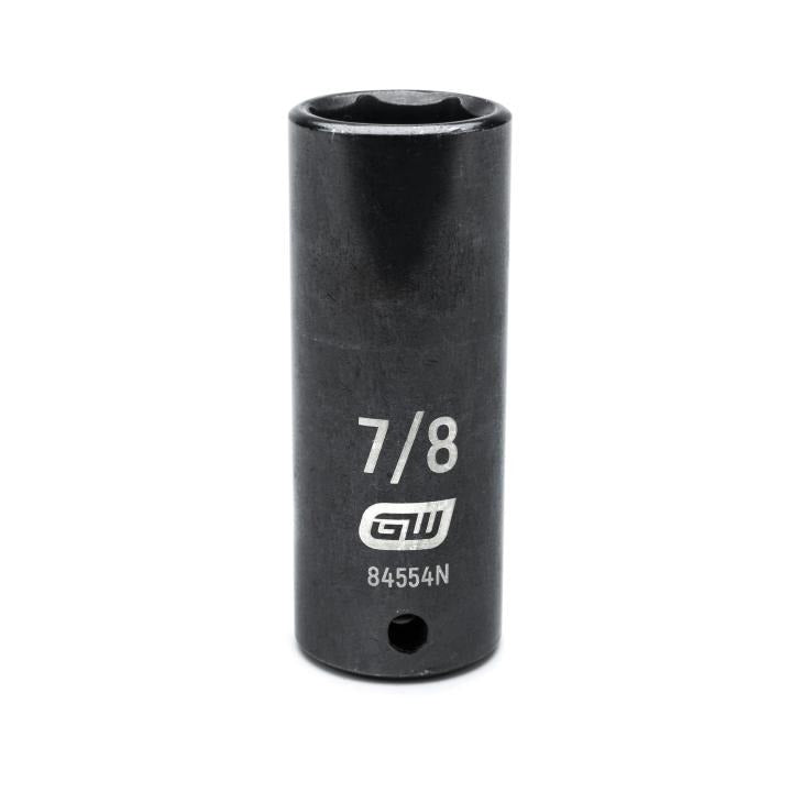 1/2" Drive 6 Point Deep Impact SAE Socket 7/8"