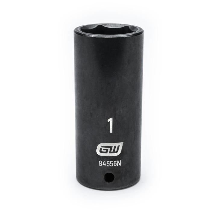1/2" Drive 6 Point Deep Impact SAE Socket 1"