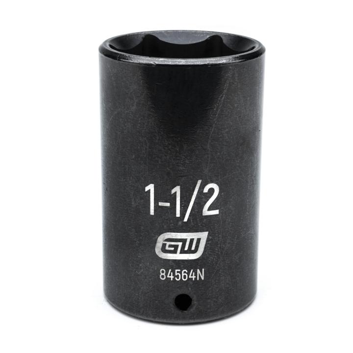 1/2" Drive 6 Point Deep Impact SAE Socket 1-1/2"