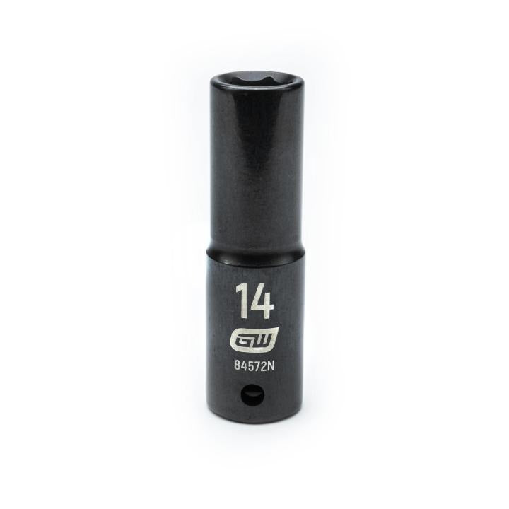 1/2" Drive 6 Point Deep Impact Metric Socket 14mm