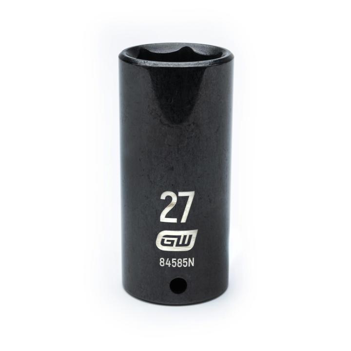 1/2" Drive 6 Point Deep Impact Metric Socket 27mm