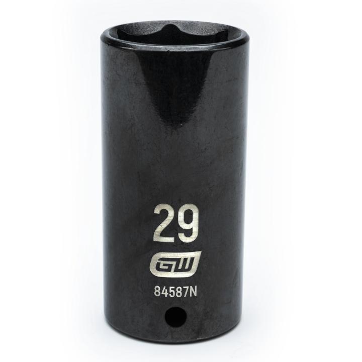 1/2" Drive 6 Point Deep Impact Metric Socket 29mm