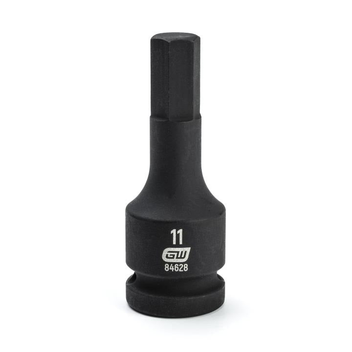 1/2" Drive Hex Bit Impact Metric Socket 11mm