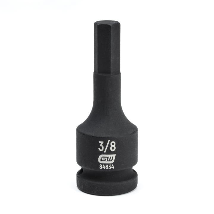 1/2" Drive Hex Bit Impact SAE Socket 3/8"