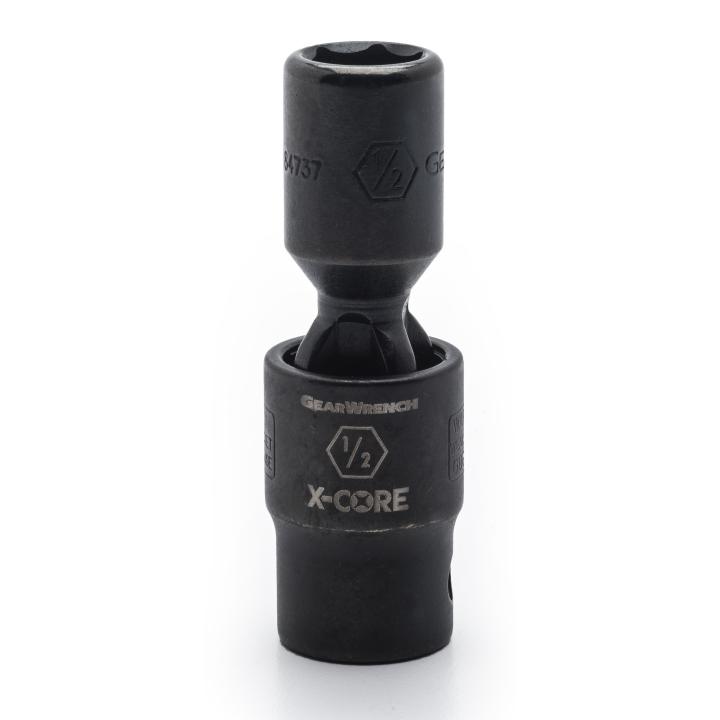 1/2" Drive 6 Point Standard X-Core™ Pinless Impact Universal SAE Socket 1/2"
