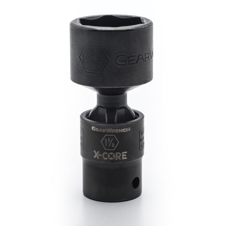 1/2" Drive 6 Point Standard X-Core™ Pinless Impact Universal SAE Socket 11/16"