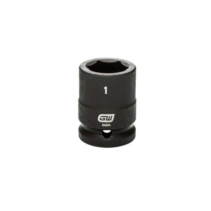 3/4" Drive 6 Point Standard Impact SAE Socket 1"