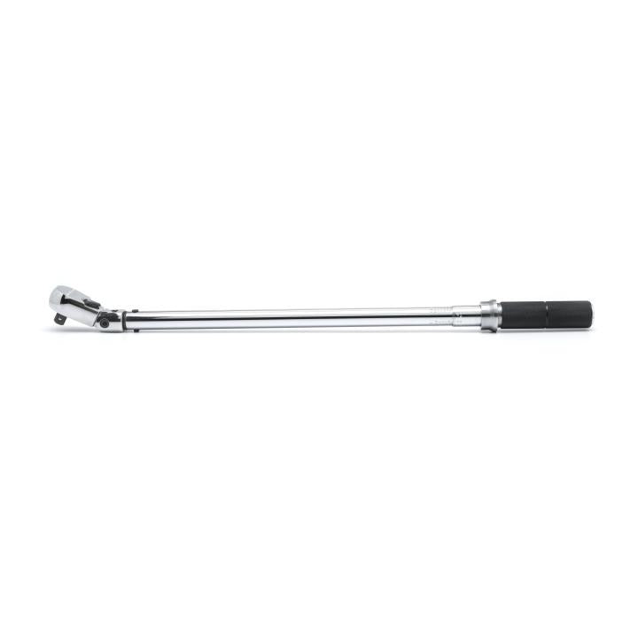3/8" Drive Flex Head Micrometer Torque Wrench 5-75 ft/lbs.