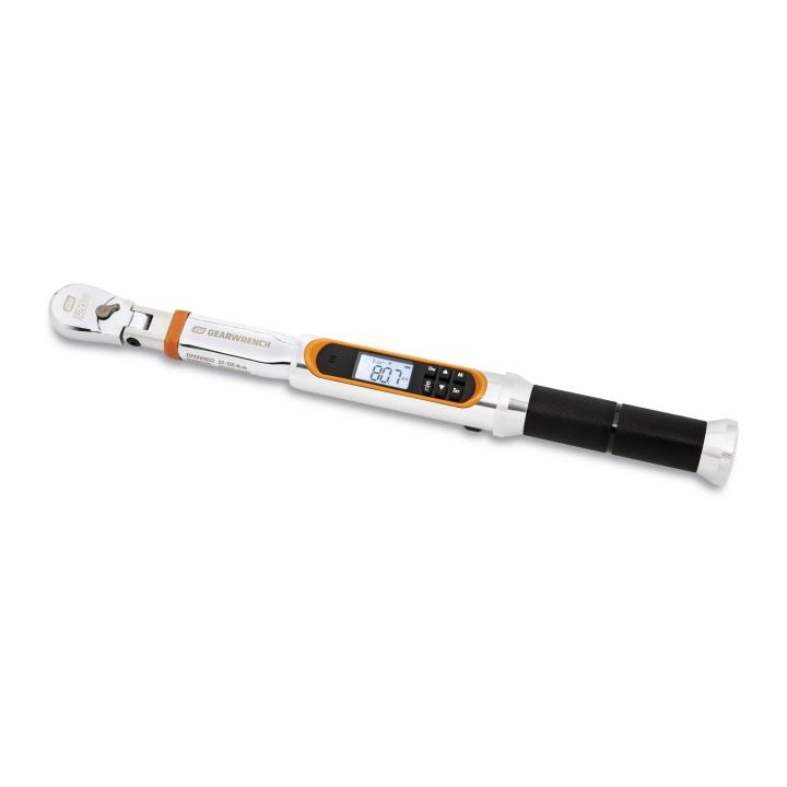 3/8" 120XP™ Flex Head Electronic Torque Wrench with Angle