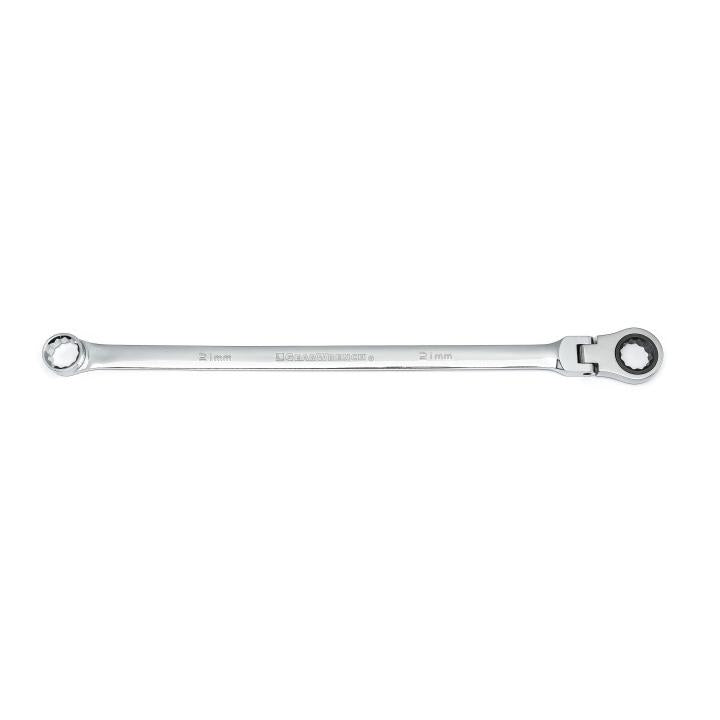 21mm 72-Tooth XL GearBox™ Flex Head Double Box Ratcheting Wrench