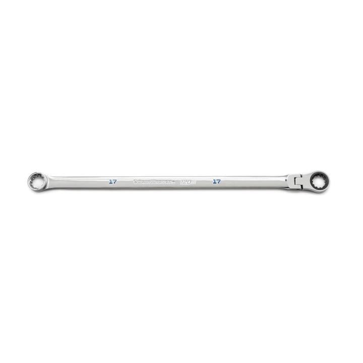 17mm 120XP™ Universal Spline XL GearBox™ Flex Head Ratcheting Wrench