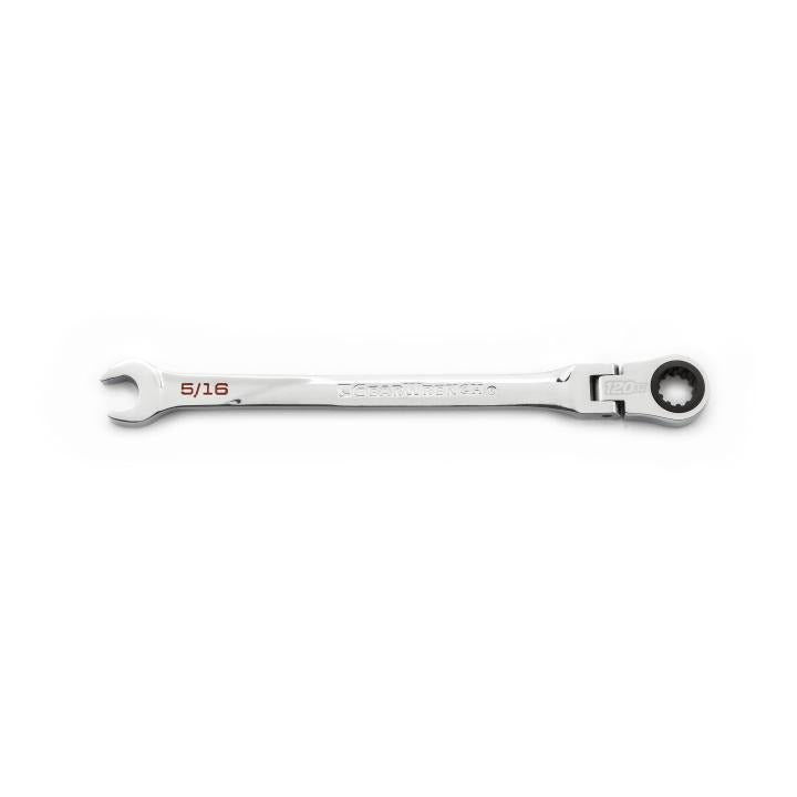 5/16" 120XP™ Universal Spline XL Flex Head Ratcheting Combination Wrench