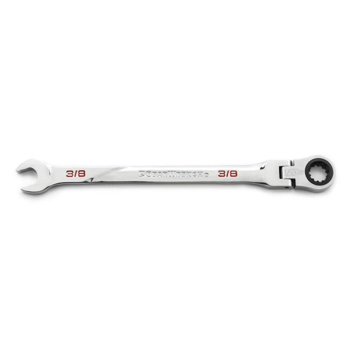 3/8" 120XP™ Universal Spline XL Flex Head Ratcheting Combination Wrench