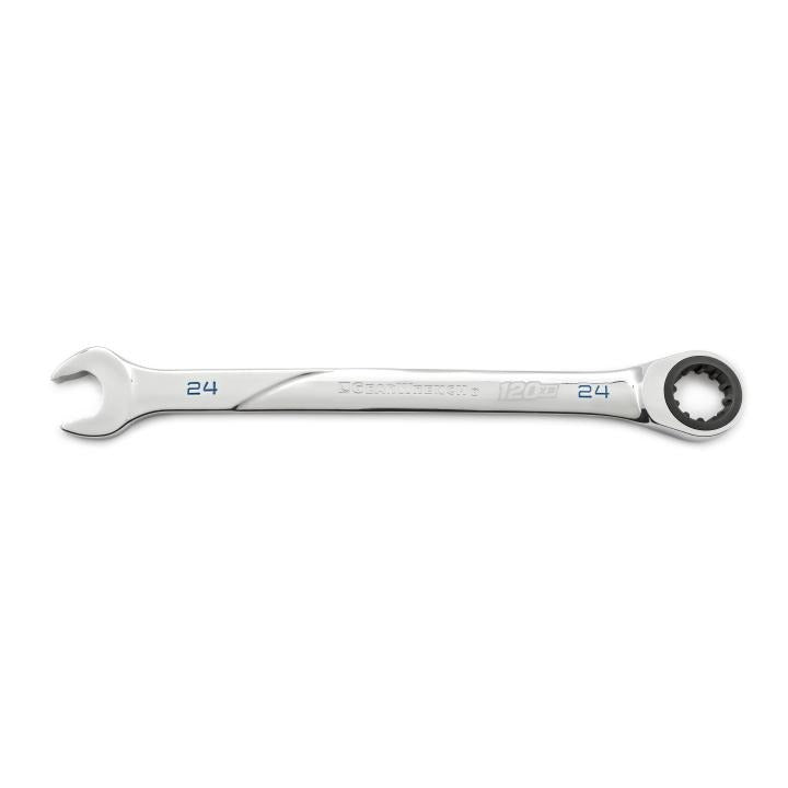 24mm 120XP™ Universal Spline XL Ratcheting Combination Wrench