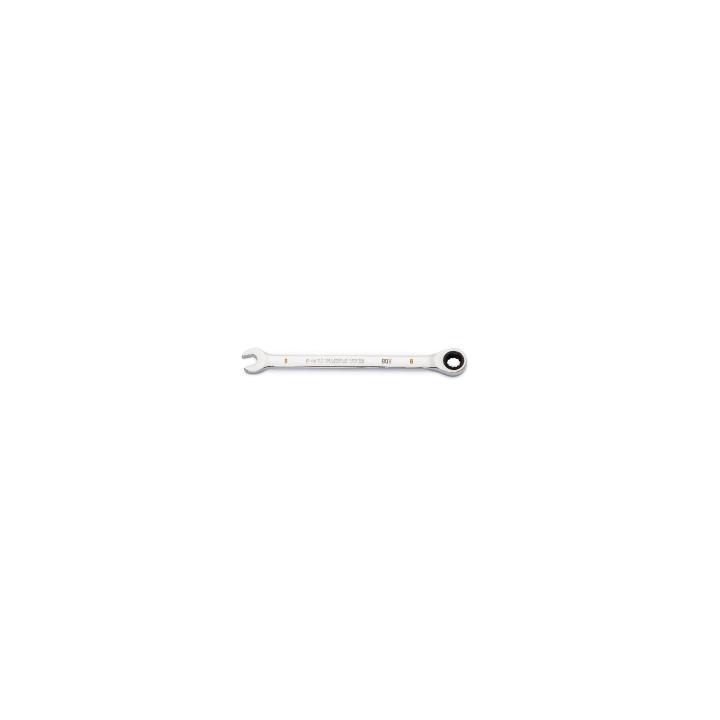 8mm 90-Tooth 12 Point Ratcheting Combination Wrench