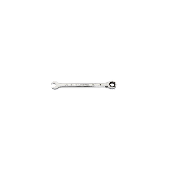 7/16" 90-Tooth 12 Point Ratcheting Combination Wrench
