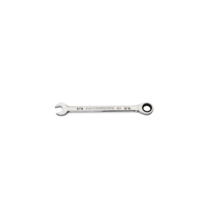9/16" 90-Tooth 12 Point Ratcheting Combination Wrench