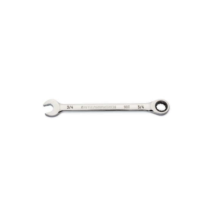 3/4" 90-Tooth 12 Point Ratcheting Combination Wrench