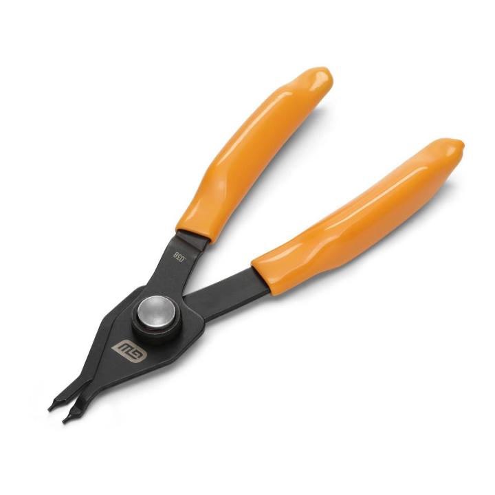 12 Piece Convertible Push Button Snap Ring Pliers Set in Foam Tray