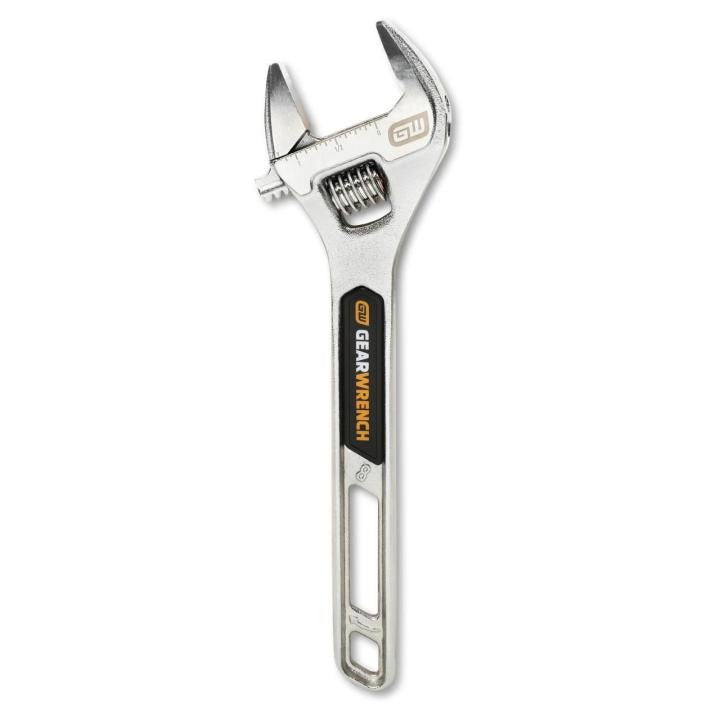 8" Chrome Adjustable Wrench