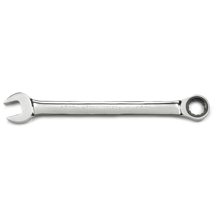 46mm 72-Tooth 12 Point Ratcheting Combination Wrench