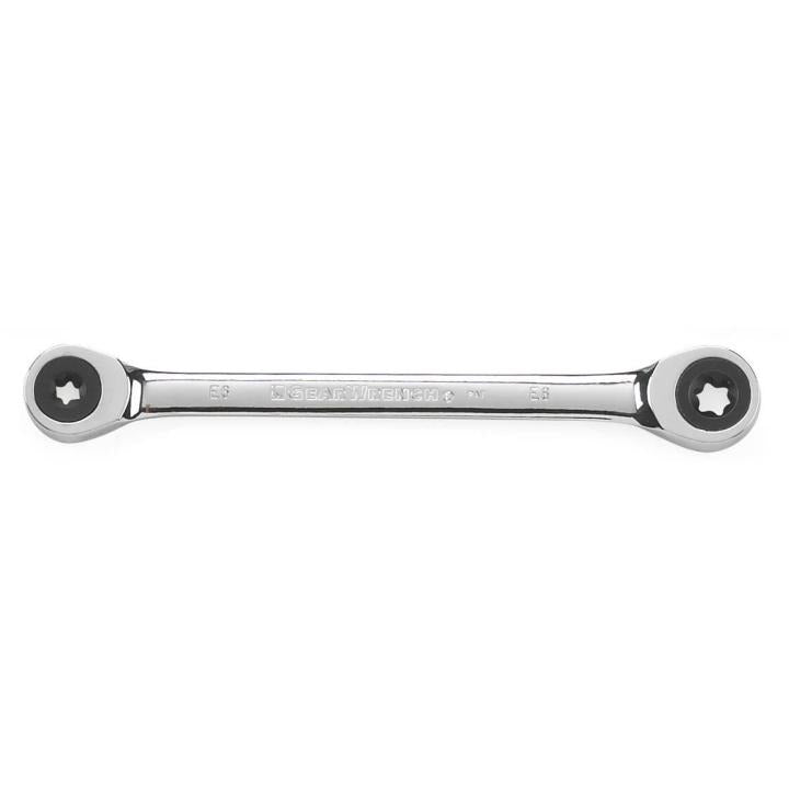 E6 x E8 E-Torx® Double Box Ratcheting Wrench
