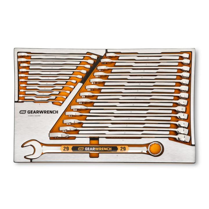 132 Piece 1/4", 3/8" and 1/2" Drive 120XP Mechanics Tool Sets in Premium Foam Trays