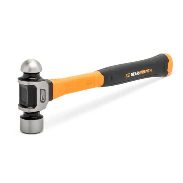 24 oz. Ball Pein Hammer with Fiberglass Handle