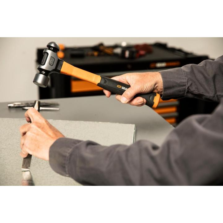 8 oz. Ball Pein Hammer with Fiberglass Handle