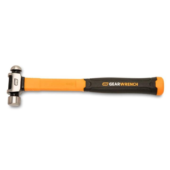 8 oz. Ball Pein Hammer with Fiberglass Handle