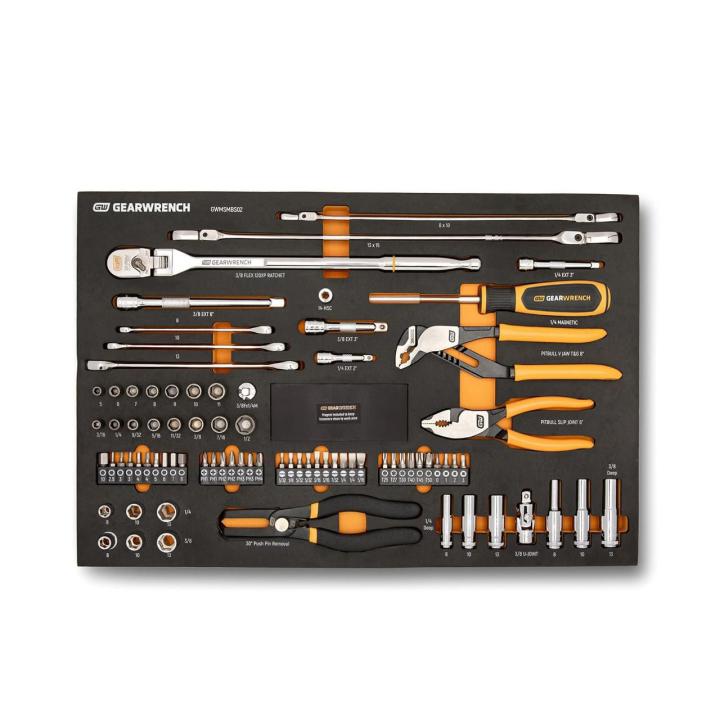 82 Piece 120XP Automotive Tool Set in Foam Storage Tray