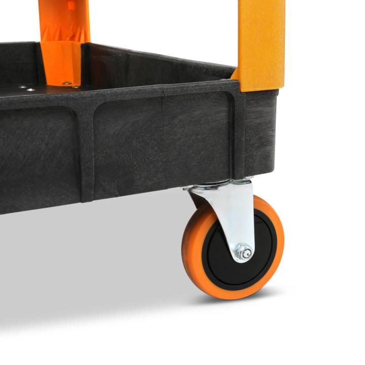 46" 2-Shelf Heavy Duty Utility Cart